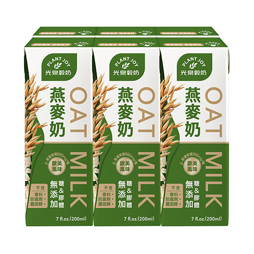 光泉OAT燕麥奶200ML x6入【愛買】 product thumbnail 2