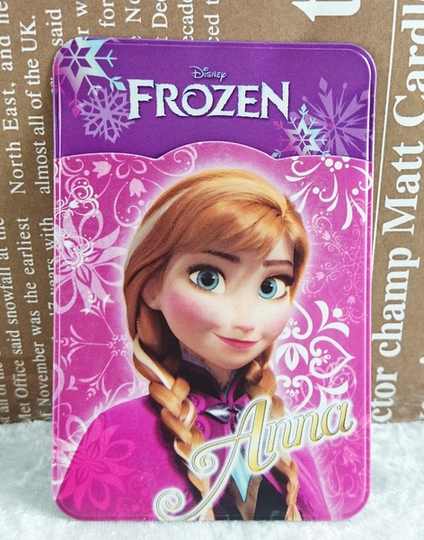 【震撼精品百貨】冰雪奇緣_Frozen~卡片收納_安娜