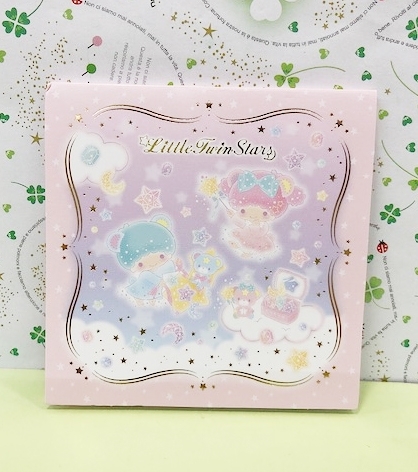 【震撼精品百貨】Little Twin Stars KiKi&LaLa 雙子星小天使~雙子星便條紙-星空#59731