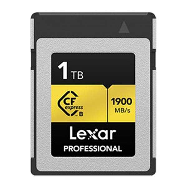 Lexar 雷克沙 Professional Cfexpress Type B Gold Series 1TB記憶卡