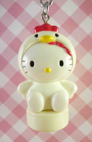 【震撼精品百貨】Hello Kitty 凱蒂貓~KITTY限量鑰匙圈-生肖系列(大)-雞