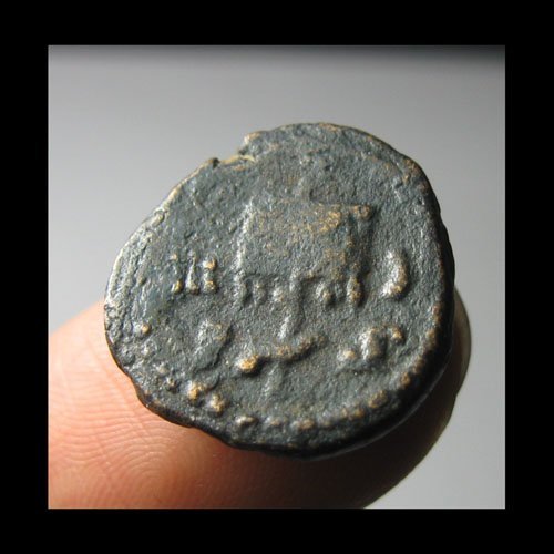 古羅馬銅幣R0503P1*行省幣*Rhesaena Mesopotamia(17mm4.5g)