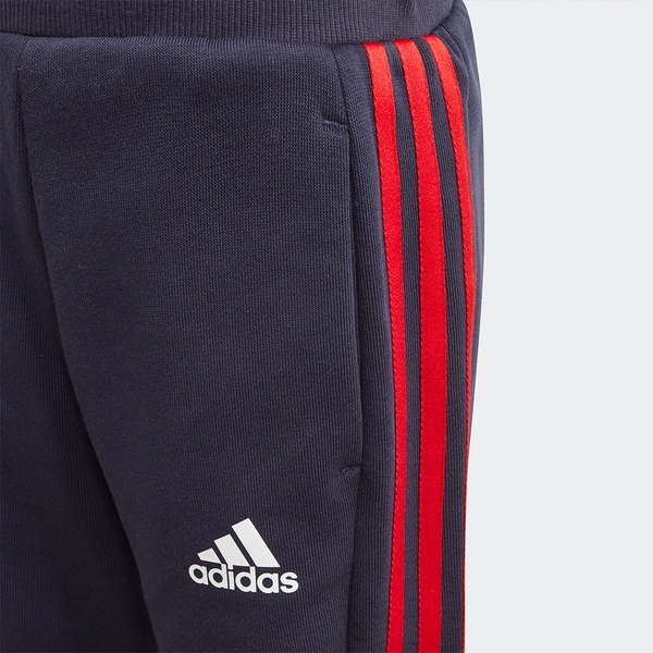 ADIDAS KNIT PANTS 童裝 大童 長褲 慢跑 休閒 口袋 縮口 鬆緊 藍紅【運動世界】GG3530 product thumbnail 6