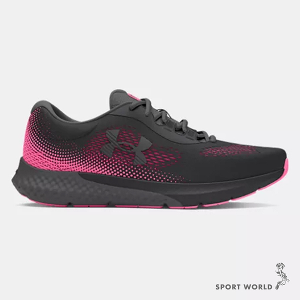 Under Armour UA 慢跑鞋 女鞋 輕量 Charged Rogue 4 黑【運動世界】3027005-101