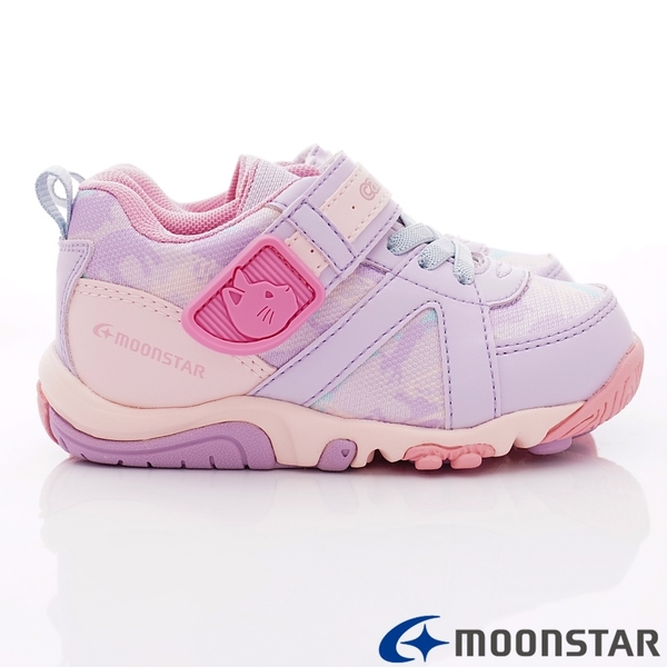 日本Moonstar機能童鞋 Carrot-2E玩耍速乾公園鞋款 22481紫(中小童段) product thumbnail 3