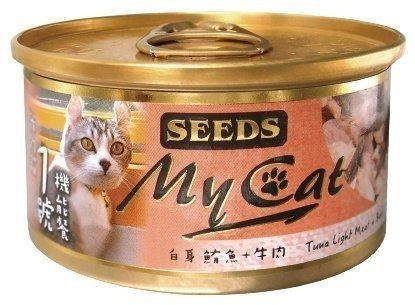 【單罐】SEEDS 惜時 聖萊西 My Cat我的貓機能餐 85g 貓罐頭『寵喵樂旗艦店』 product thumbnail 4