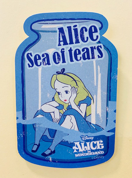 【震撼精品百貨】愛麗絲夢遊仙境_Alice~迪士尼公主系列貼紙/防水貼紙-瓶子愛麗絲#37085