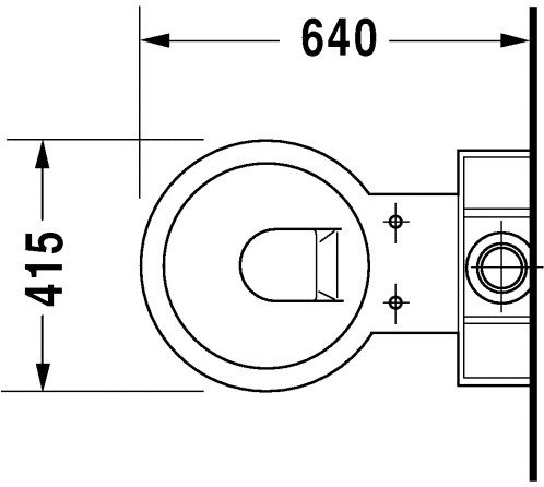 【麗室衛浴】 德國 DURAVIT STARCK1 023309 雙體馬桶 product thumbnail 4