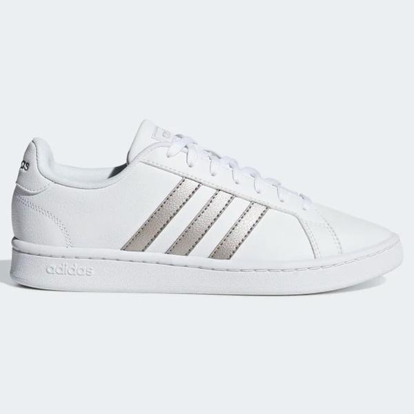 【現貨】ADIDAS GRAND COURT 女鞋 休閒 復古 皮革 白【運動世界】F36485