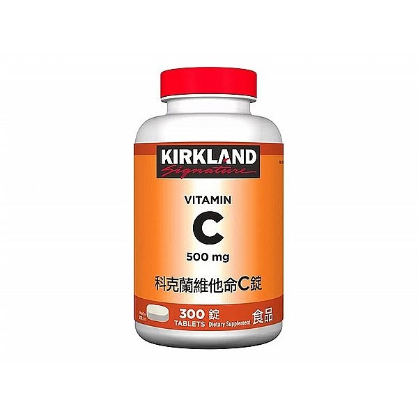 Kirkland Signature 科克蘭 維他命C錠(300錠) 美式賣場熱銷【小三美日】※禁空運 DS012372