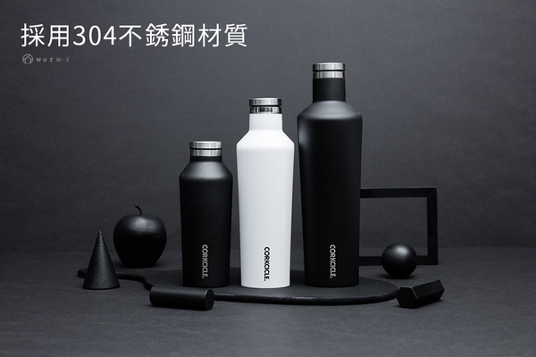 美國 CORKCICLE Riflepaper 三層真空寬口瓶470ml-花漾黑 product thumbnail 3