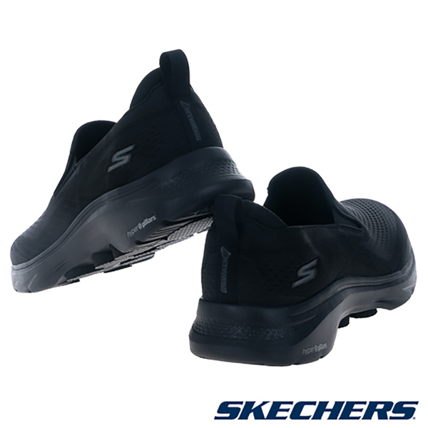 Skechers 男鞋 健走鞋 瑜珈鞋墊 GO WALK 7 黑【運動世界】216637BBK product thumbnail 5