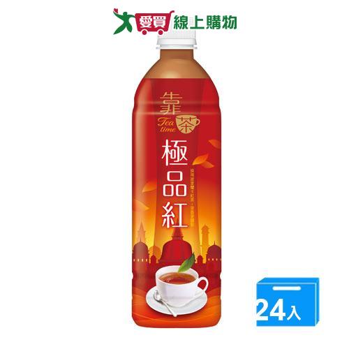 波蜜靠茶極品紅茶PET580mlx24入/箱【愛買】