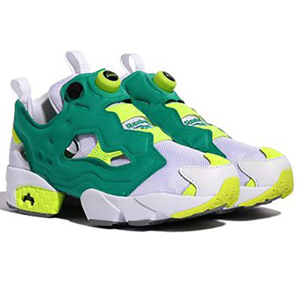 REEBOK INSTAPUMP FURY OG MU 男鞋 休閒 柔軟 緩衝 支撐 耐磨 白 綠【運動世界】EH1787 product thumbnail 4