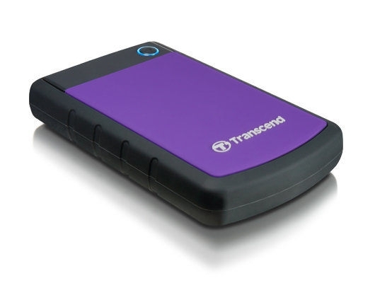 創見 StoreJet 1TB 25H3 USB3.0 2.5吋行動硬碟(TS1TSJ25H3P)-紫色 product thumbnail 3