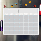 磁吸可重複書寫計畫月曆白板 白板 月曆白板