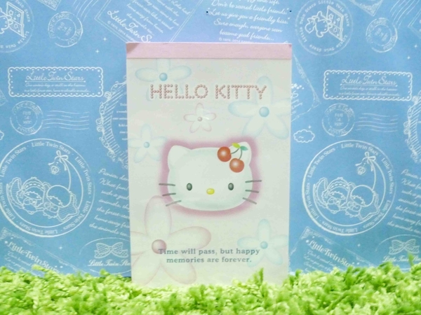 【震撼精品百貨】Hello Kitty 凱蒂貓~造型便條紙-櫻桃圖案【共1款】