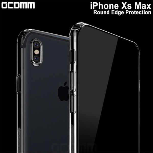 GCOMM iPhone Xs Max 清透圓角防滑邊保護殼 Round Edge product thumbnail 2