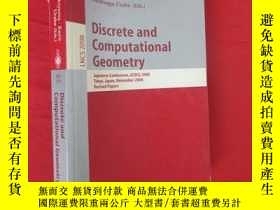 二手書博民逛書店Discrete罕見and Computational Geometry: Japanese Co （小16開）