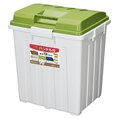 【日本 TONBO】戶外連結式大型收納桶/垃圾桶 90L-綠色