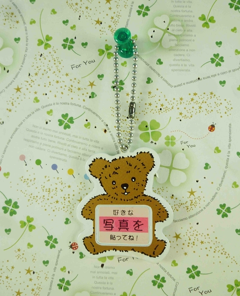 【震撼精品百貨】泰迪熊_Teddy Bear~造型相框鎖圈