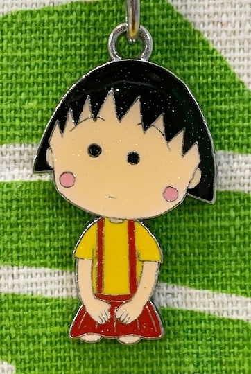 【震撼精品百貨】CHIBI MARUKO CHAN_櫻桃小丸子~吊飾-坐*55555