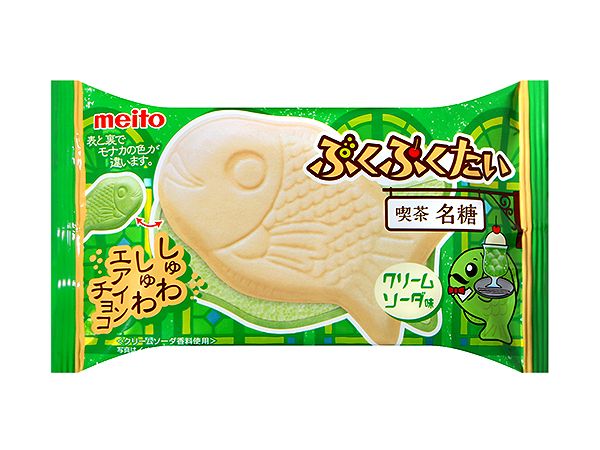 Meito 名糖 鯛魚造型巧克力風味餅乾16.5g(冰淇淋蘇打)【小三美日】
