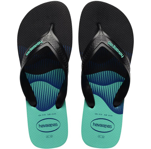 HAVAIANAS 哈瓦仕 人字拖 TOP MAX BASIC 黑藍 男 41414030090M