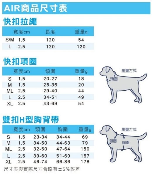 台灣 PPARK AIR-竹炭輕量-雙扣H型胸背帶(不含拉繩) M號 寶特瓶回收紗＋竹炭紗 輕量環保抑菌除臭 product thumbnail 10