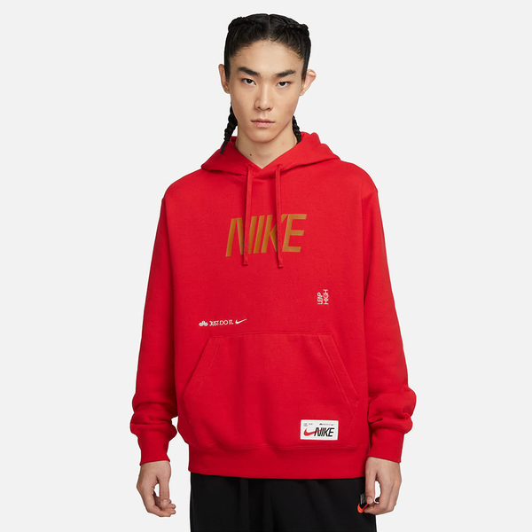 NIKE AS M NSW HOODIE PO BB CNY 男款 紅色 長袖上衣 帽T FD4058657【KAORACER】