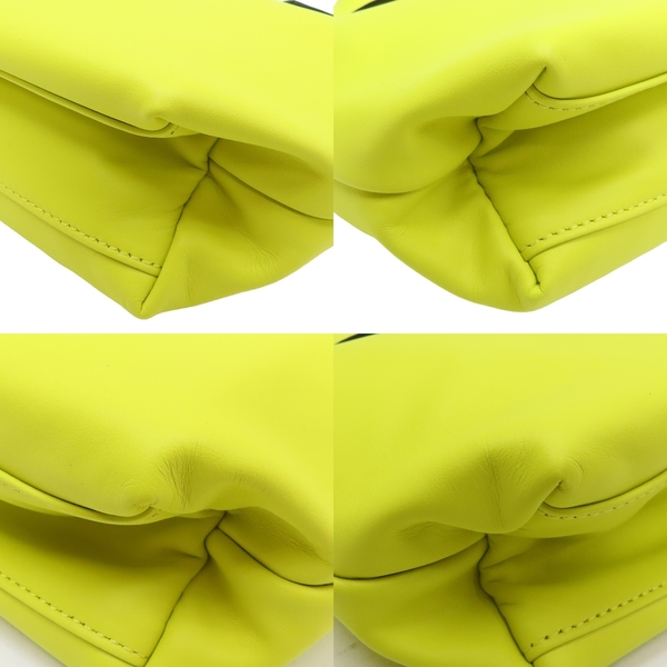 【二手名牌BRAND OFF】LONGCHAMP 瓏驤 檸檬黃 牛皮 LE PLIAGE XTRA MINI 兩用包 Lime product thumbnail 8