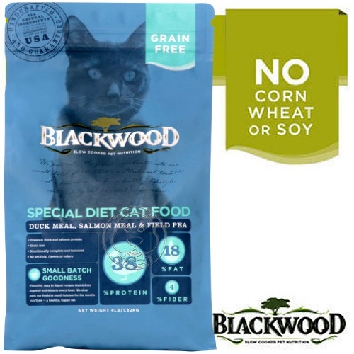 【培菓幸福寵物專營店】BLACKWOOD 柏萊富《雞肉米》室內貓全齡優活配方4LB|1.82kg(超商限取2包) product thumbnail 4