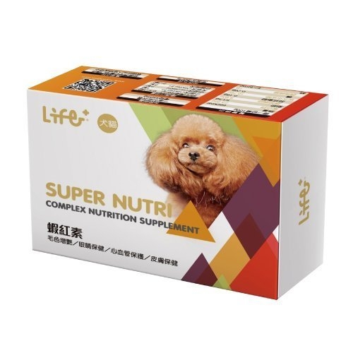 『寵喵樂旗艦店』Life+《海寶蝦紅素》60粒/盒 提高寵物的健康並提供充分的營養 product thumbnail 2