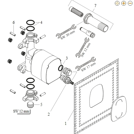 【麗室衛浴】德國 HANSGROHE axor starck 10651 龍頭零件 目錄及保養手冊