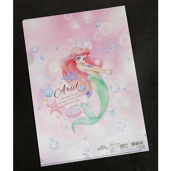 【震撼精品百貨】公主 系列Princess~日本DISNEY迪士尼 美人魚L型資料夾 文件夾-比目魚*48431 product thumbnail 3