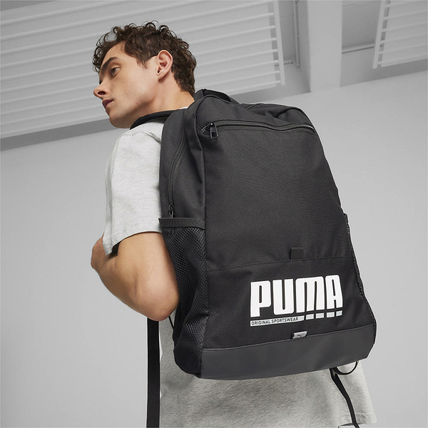 Puma Plus Backback 後背包 黑 大空間 可調背帶 軟墊 筆電包 背包 09034601