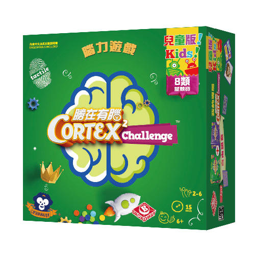 『高雄龐奇桌遊』 勝在有腦 兒童版 2 cortex kids 2 繁體中文版 正版桌上遊戲專賣店