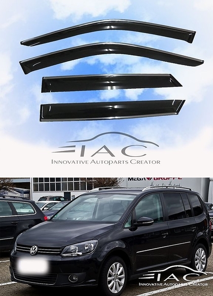 Volkswagen Volkswagen Vw 福斯touran 03 15 台製高級鍍鉻晴雨窗 Iac車業 Yahoo奇摩超級商城 Line購物