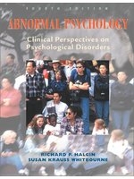 二手書博民逛書店《Abnormal Psychology, Clinical P