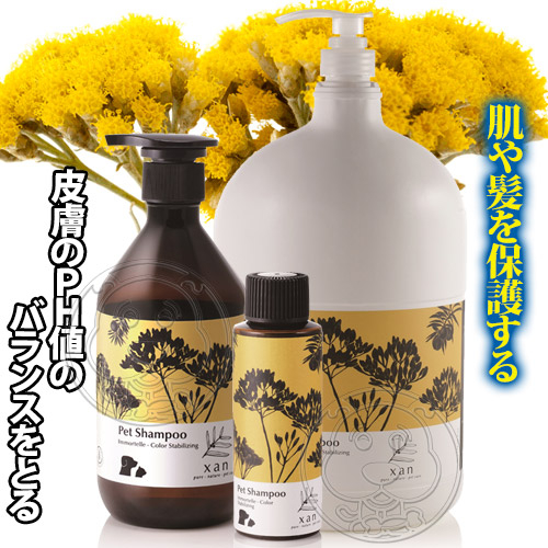 【培菓幸福寵物專營店】杉淬XAN》蠟菊護色滋養寵物洗毛精-60ml product thumbnail 2