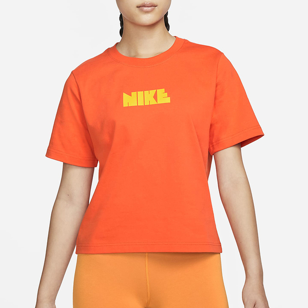 Nike Sportswear Circa 72 女裝 短袖 休閒 復古 針織 棉質 橘色【運動世界】DV1380-817 product thumbnail 2