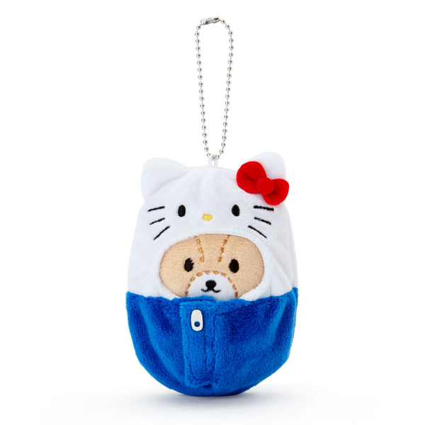【震撼精品百貨】Hello Kitty 凱蒂貓~造型絨毛吊飾-睡袋