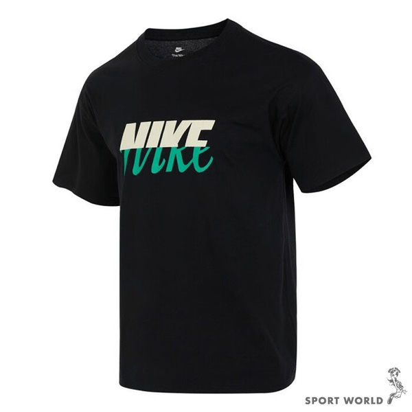 Nike 男裝 短袖上衣 棉質 黑/白【運動世界】FD1287-010/FD1287-100 product thumbnail 3