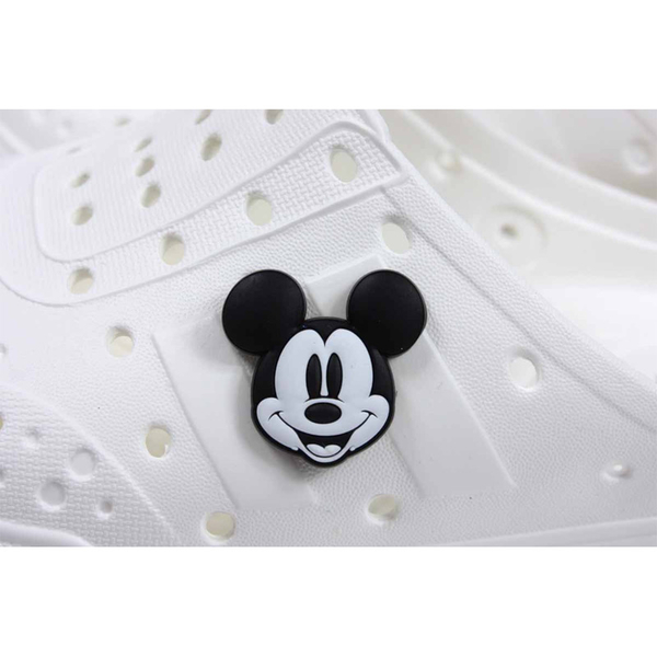 Disney Mickey Mouse 迪士尼 米奇 涼鞋 拖鞋 前包後空 童鞋 白色 D121403C no046 product thumbnail 3