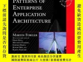 二手書博民逛書店Patterns罕見Of Enterprise Application ArchitectureY362136