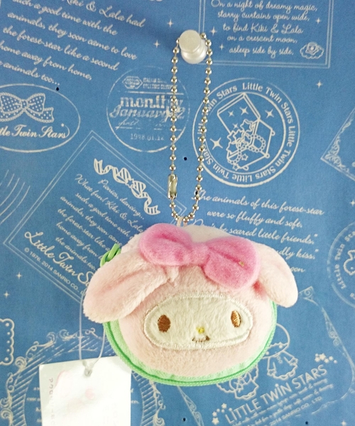 【震撼精品百貨】My Melody 美樂蒂~造型錢包_圓形+鎖圈