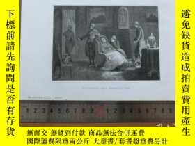 二手書博民逛書店【罕見】19世紀 銅 鋼版畫 單幅 FRIDRICH DES G