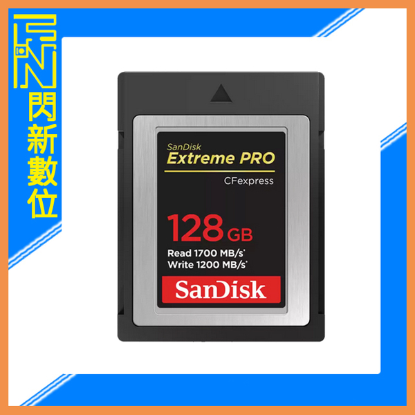 SanDisk Extreme PRO CFexpress Type B 128GB/128G 1700MB/s 記憶卡