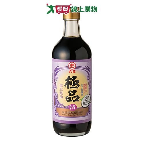 丸莊極品黑豆蔭油清450ML【愛買】