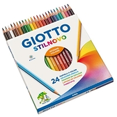 STILNOVO 學用六角彩色鉛筆(24色)【義大利 GIOTTO】